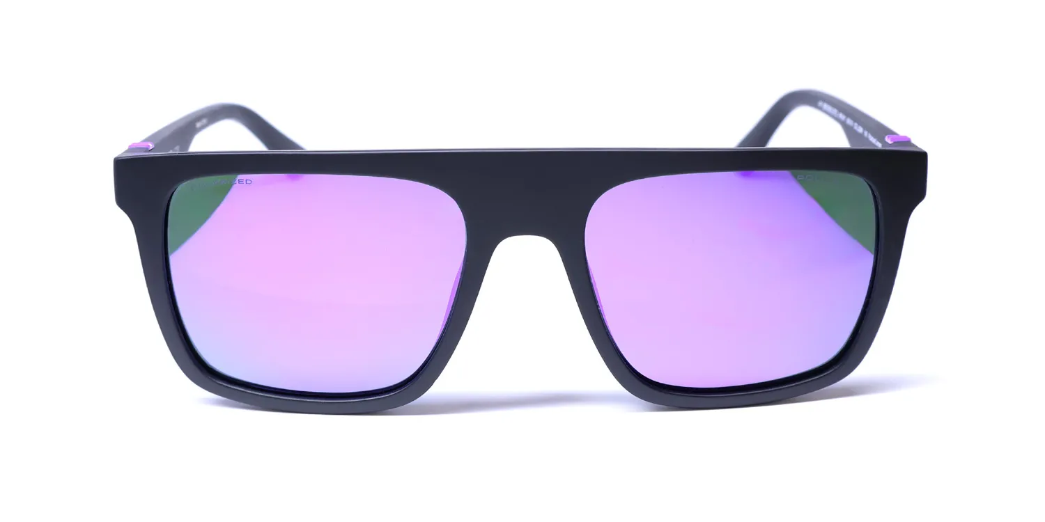Police Splf61 Beyond Lite 2 u28w Sunglasses Matte Black 55mm 3
