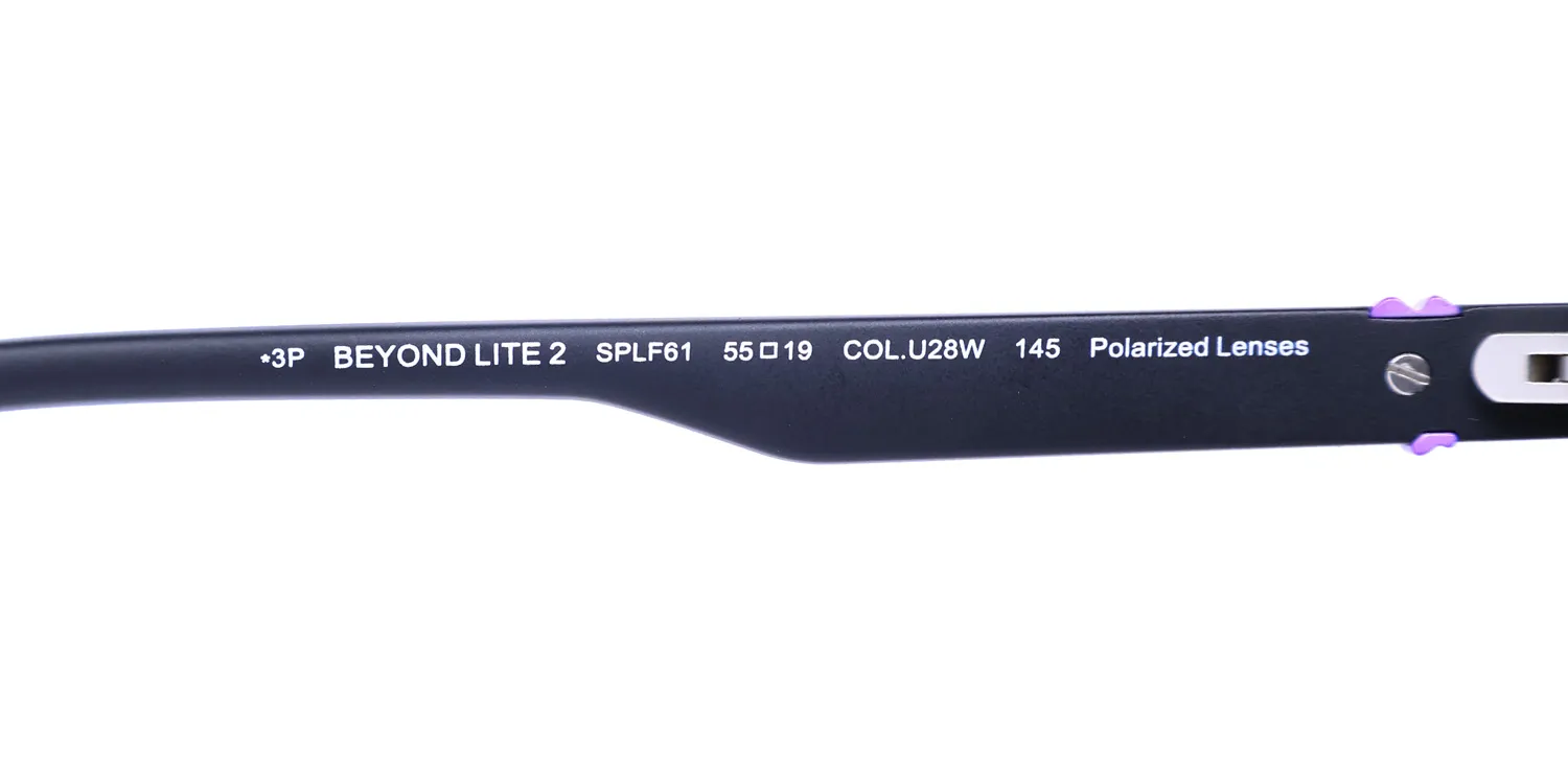 Police Splf61 Beyond Lite 2 u28w Sunglasses Matte Black 55mm 8