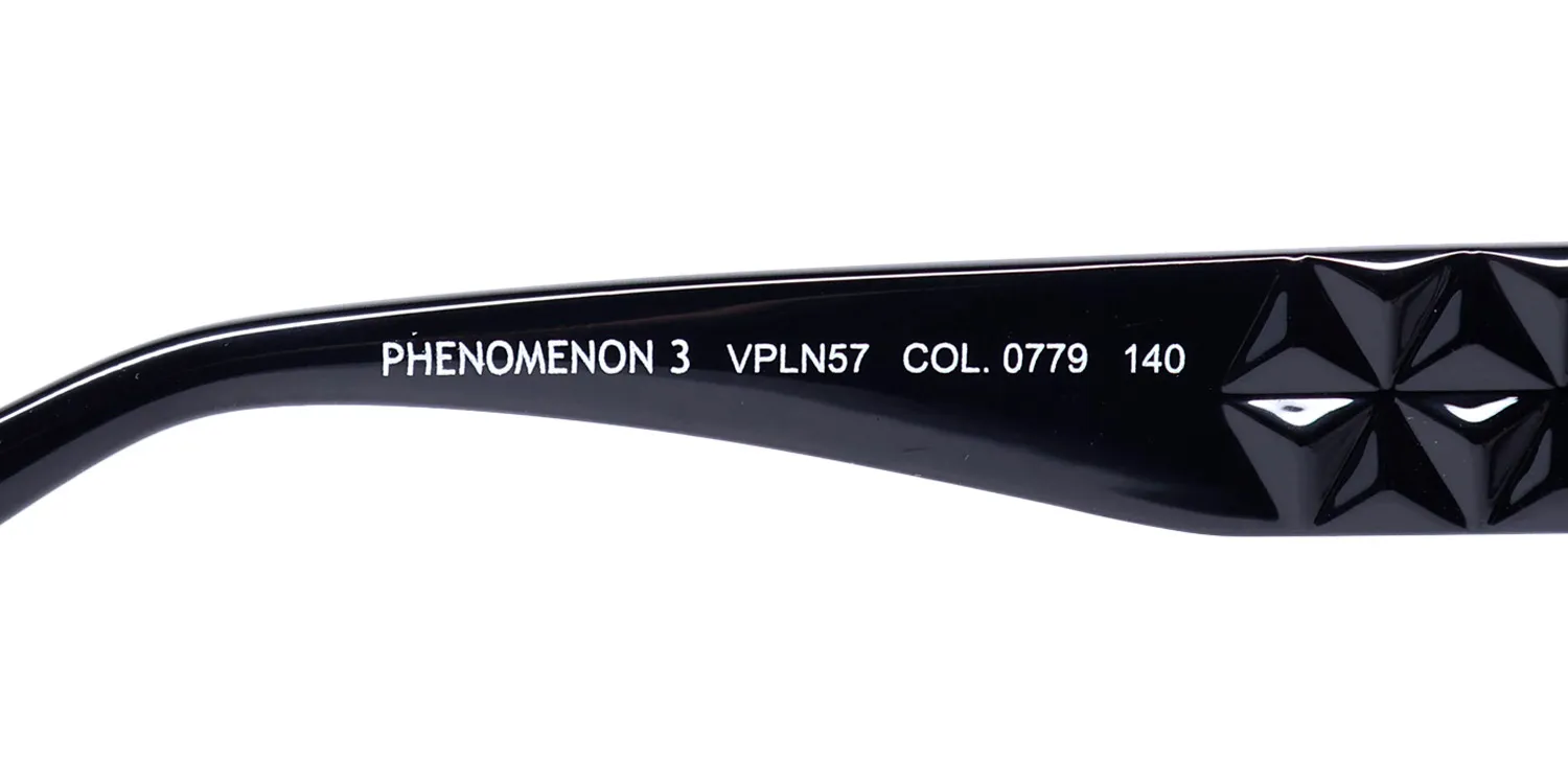 Police Vpln57 Phenomenon 3 0779 Eyeglasses Yellow Havana 52mm 8