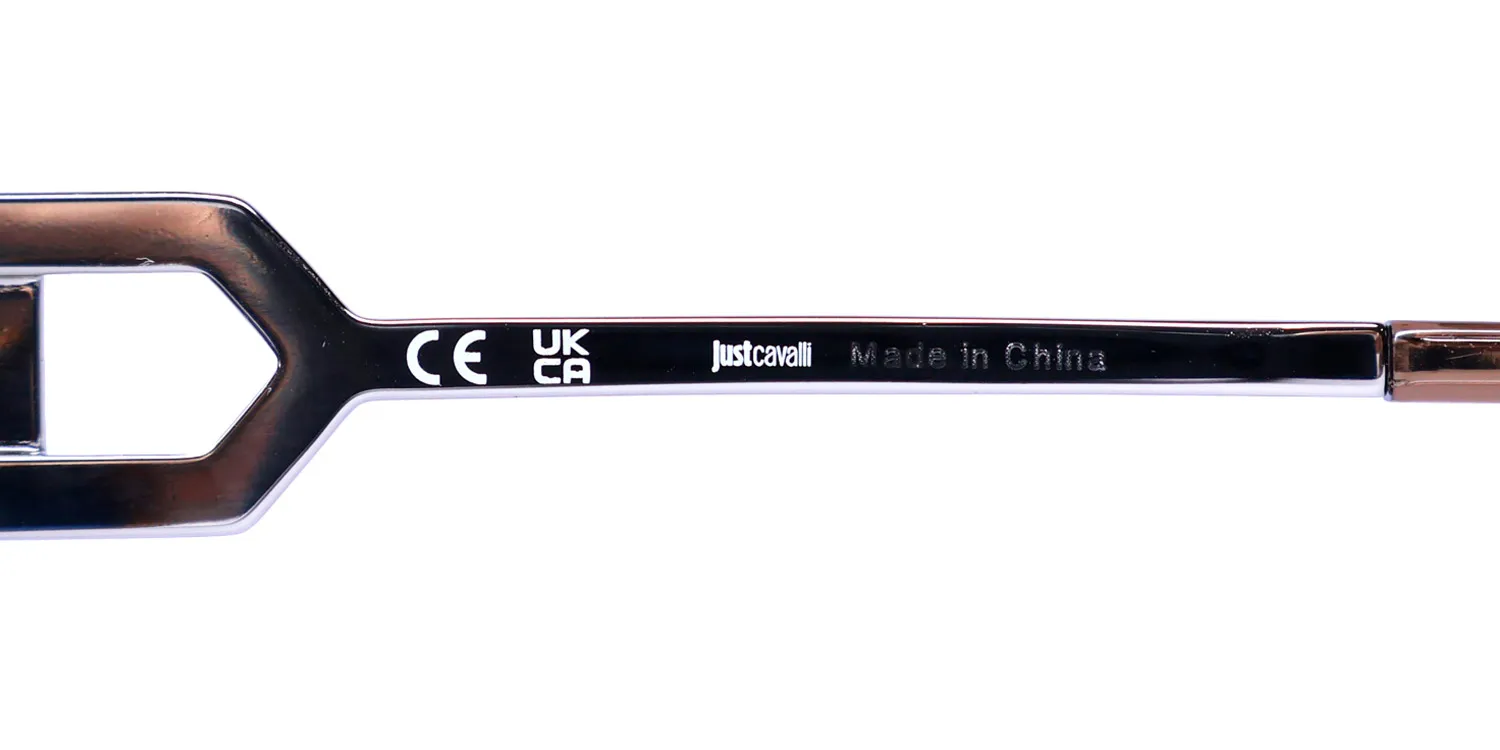 Just Cavalli Sjc096 09xb Sunglasses Transparent Brown 53mm Unisex 7