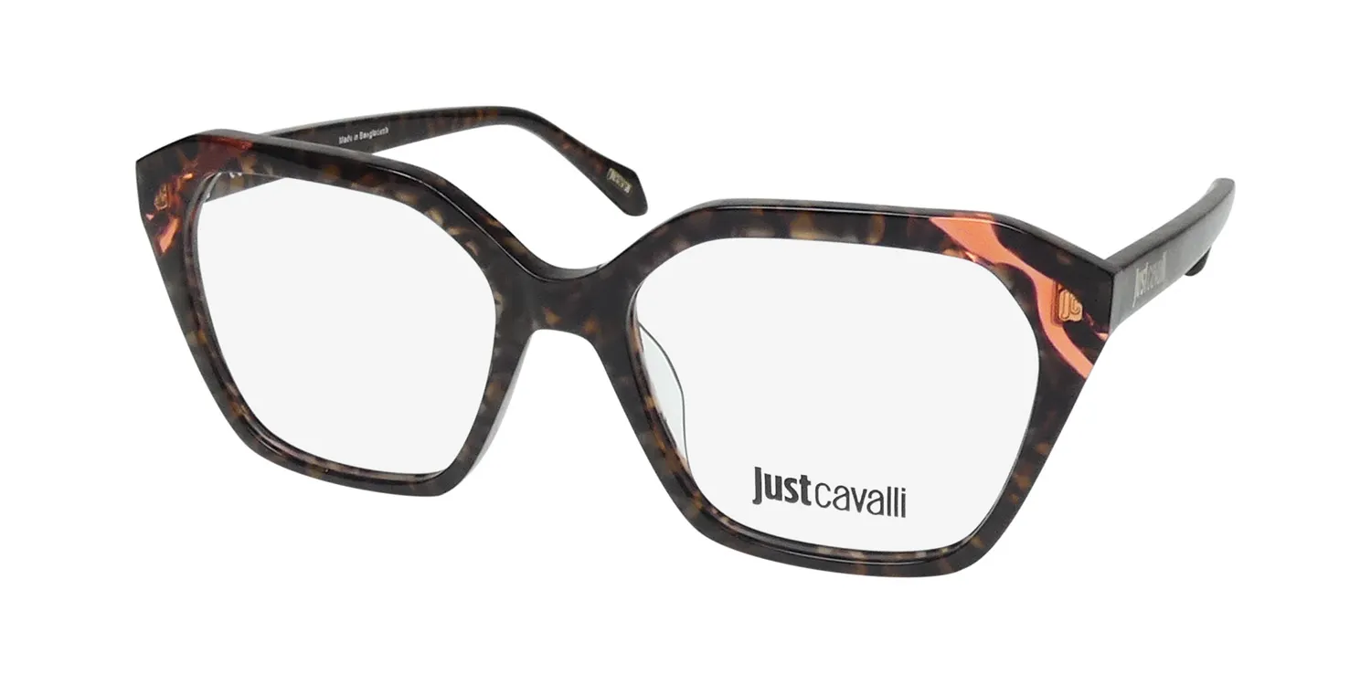 Just Cavalli Vjc078 0adr Eyeglasses Havana 53mm