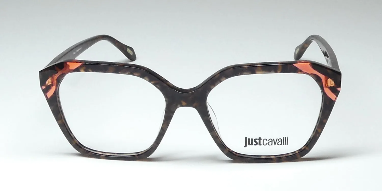 Just Cavalli Vjc078 0adr Eyeglasses Havana 53mm 3