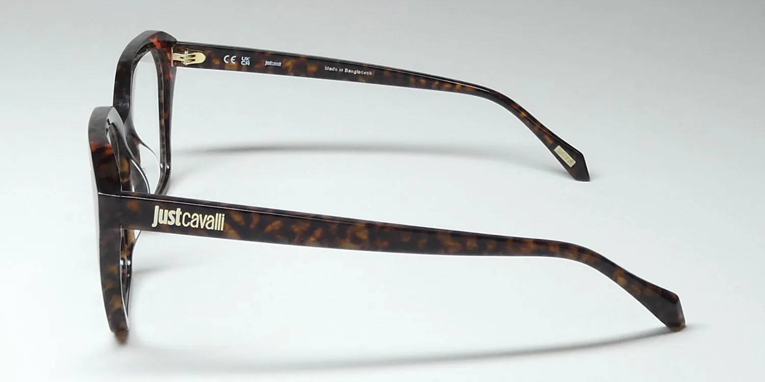 Just Cavalli Vjc078 0adr Eyeglasses Havana 53mm 4