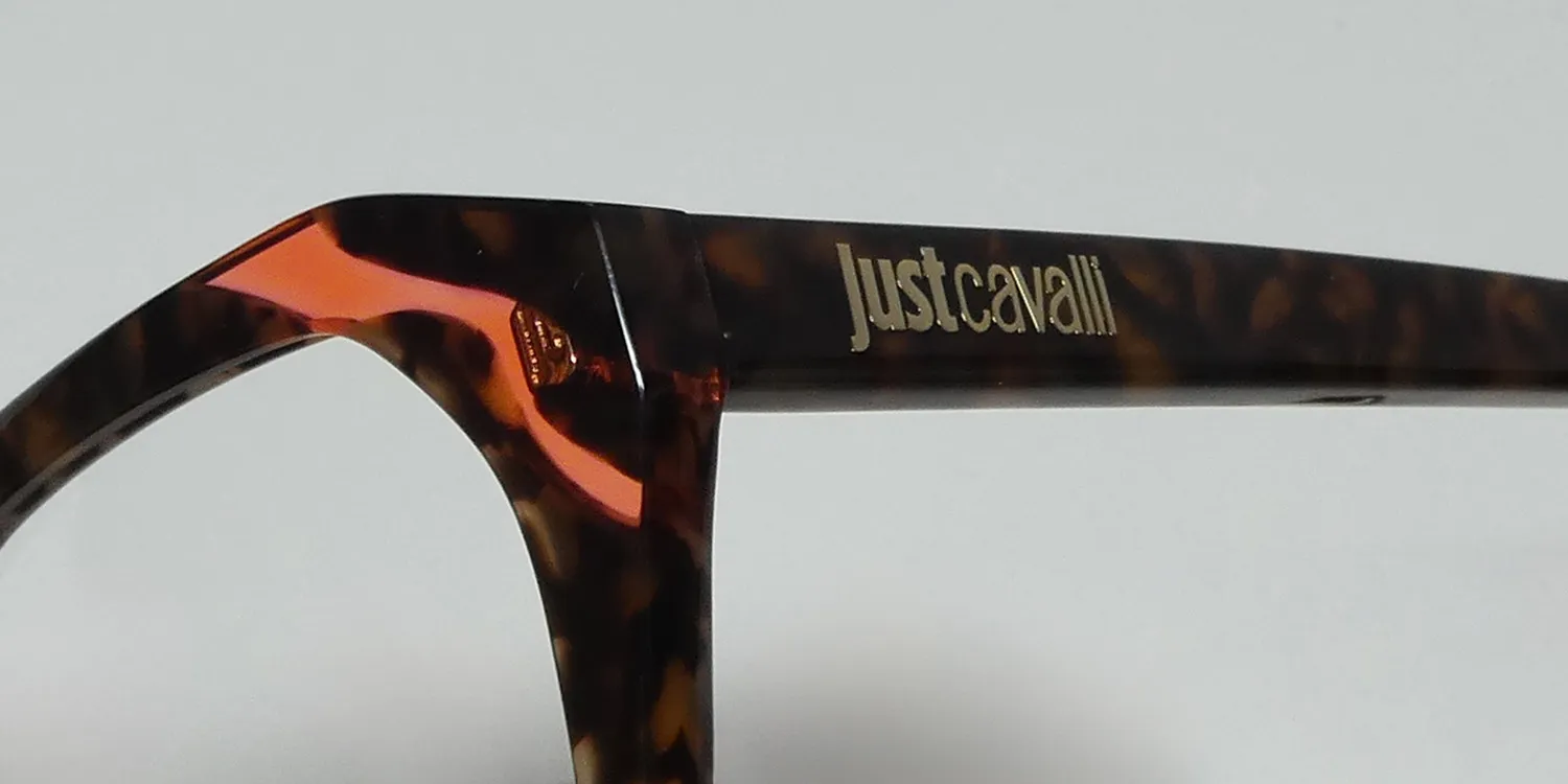 Just Cavalli Vjc078 0adr Eyeglasses Havana 53mm 6