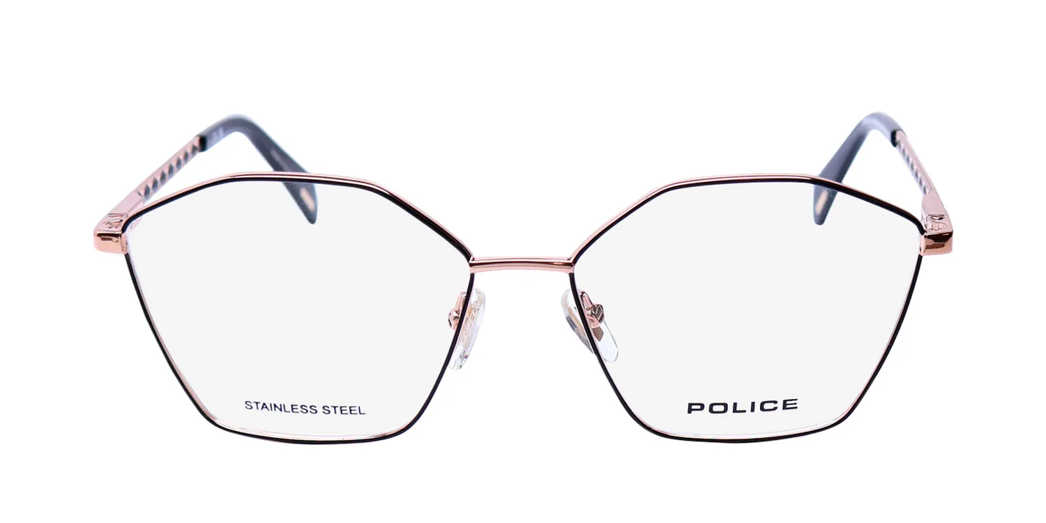 Police Vpln56 Sphinx 4 02am Eyeglasses Copper Gold 56mm 3