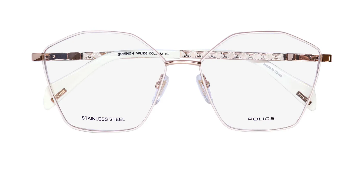 Police Vpln56 Sphinx 4 0h32 Eyeglasses Rose Gold 56mm 2