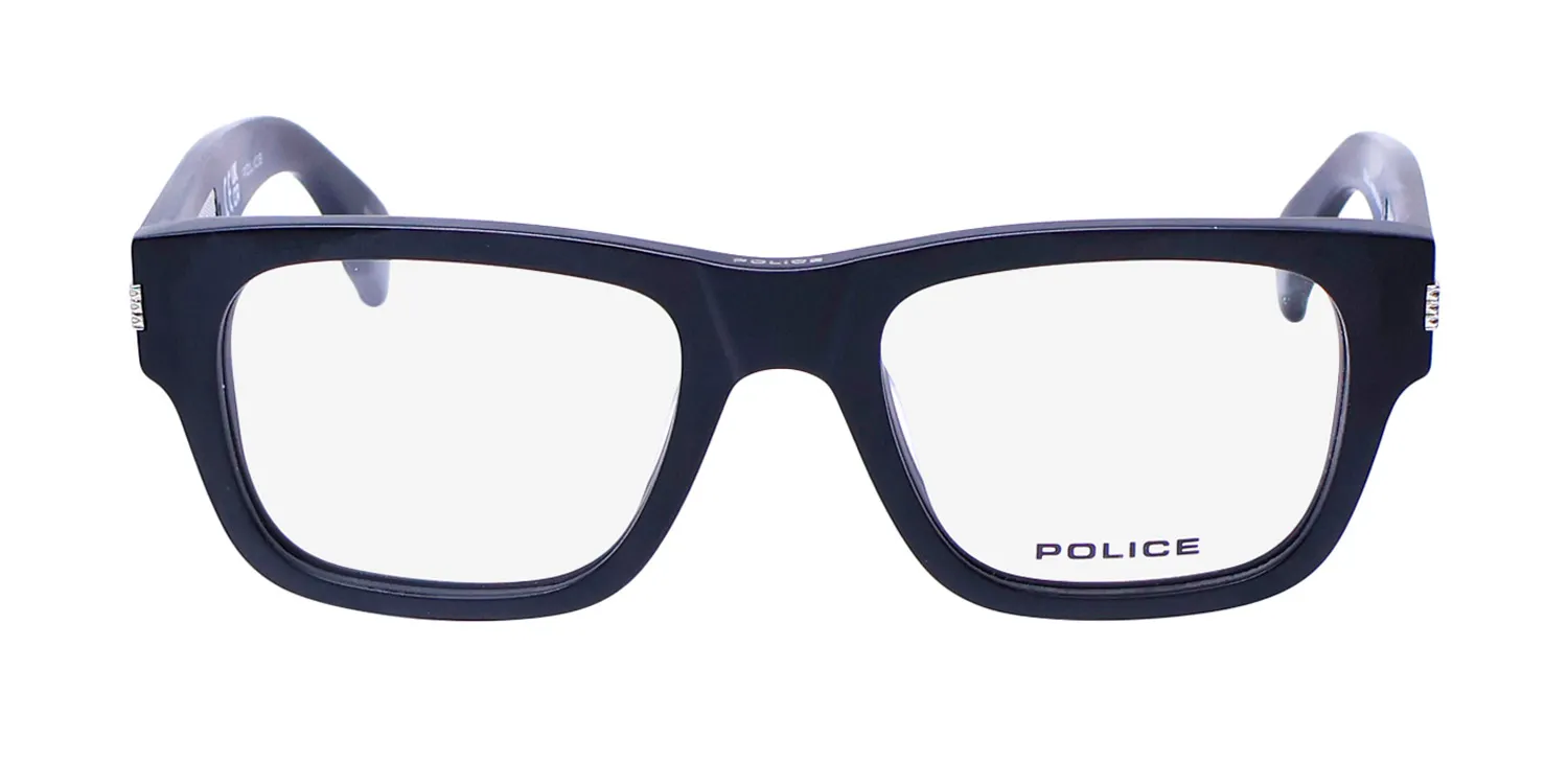 Police Vplp19v 0703 Eyeglasses Matte Black 52mm 3