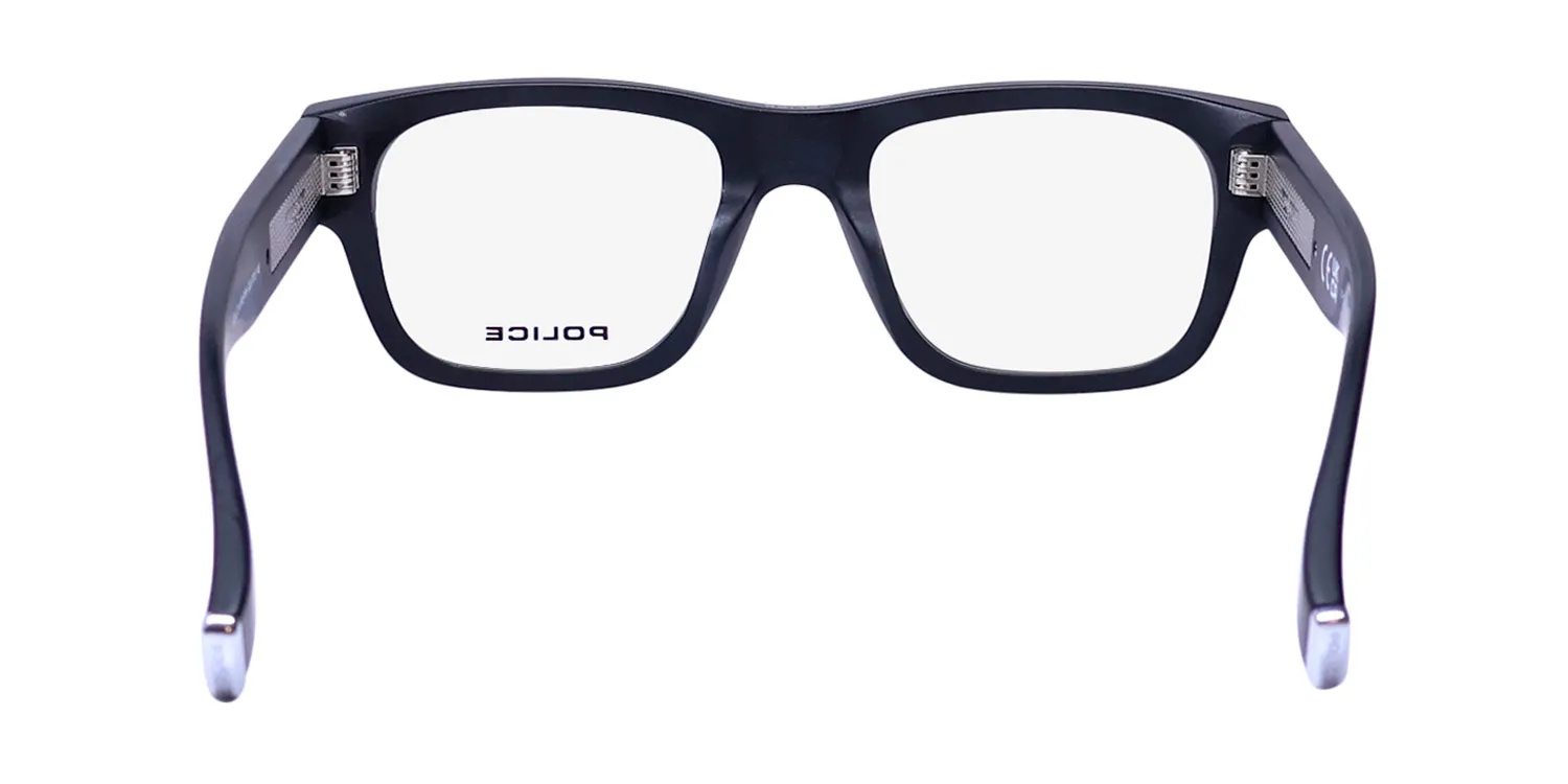 Police Vplp19v 0703 Eyeglasses Matte Black 52mm 5