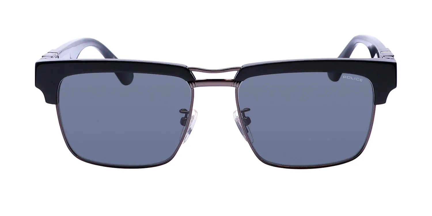 Police Splp25 Origins 62 0672 Sunglasses Black 55mm 3