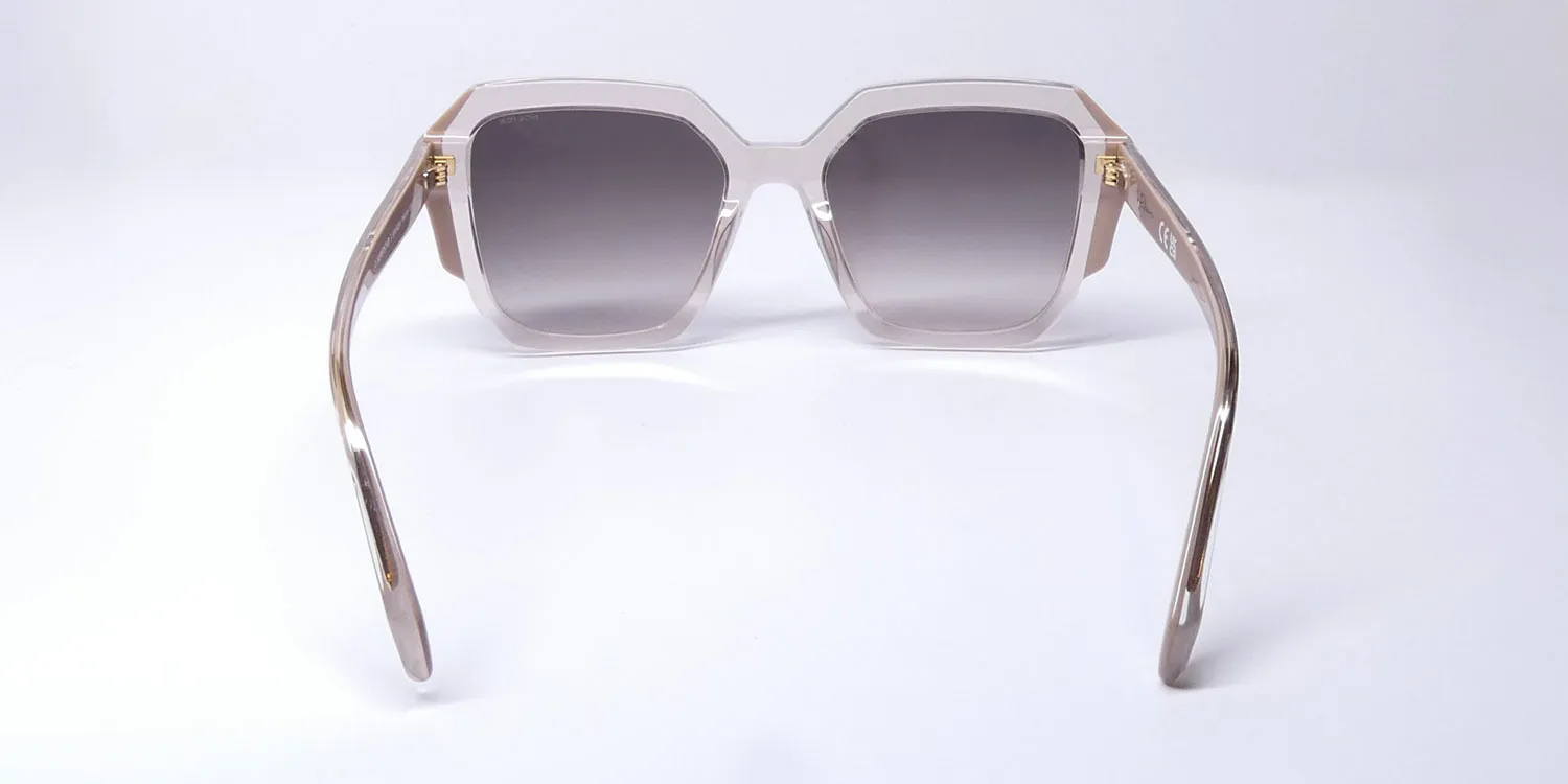 Police Splr23v Superstar 3 07t1 Sunglasses Transparent Beige 54mm 5