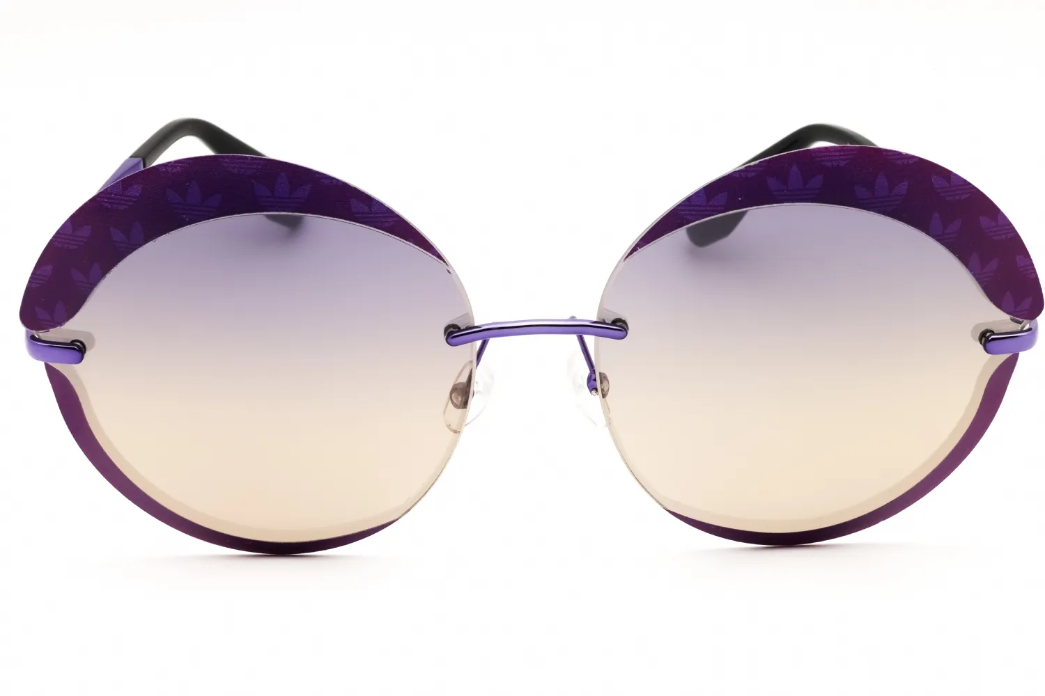 Adidas OR0019 81Z Sunglasses Shiny Violet 67mm Women 2