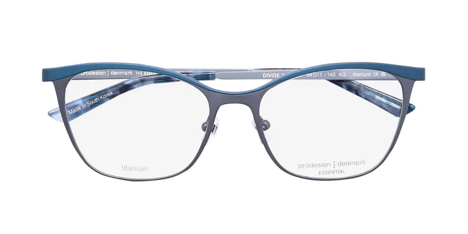 ProDesign Denmark Divide 2 9011 Eyeglasses Matte Grey 54mm Women 2