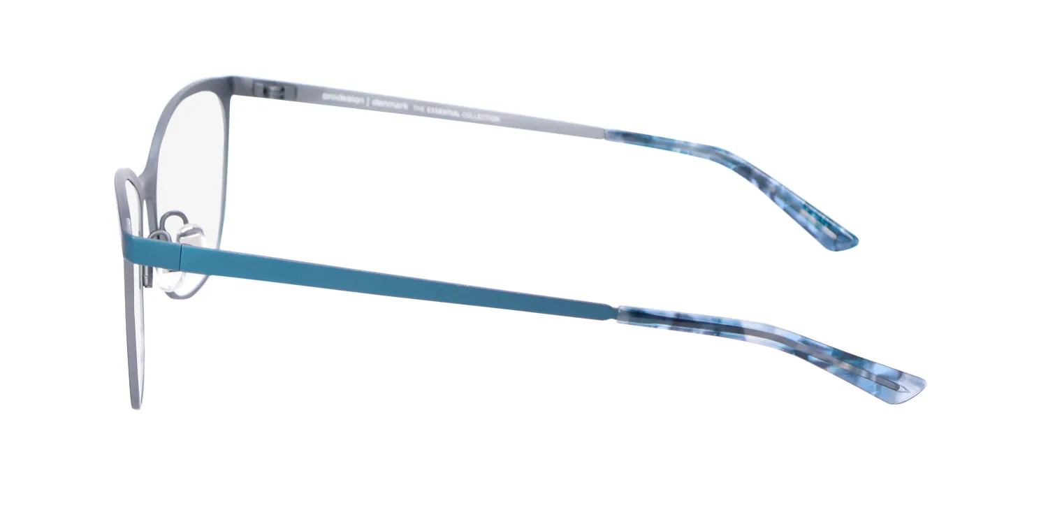 ProDesign Denmark Divide 2 9011 Eyeglasses Matte Grey 54mm Women 4