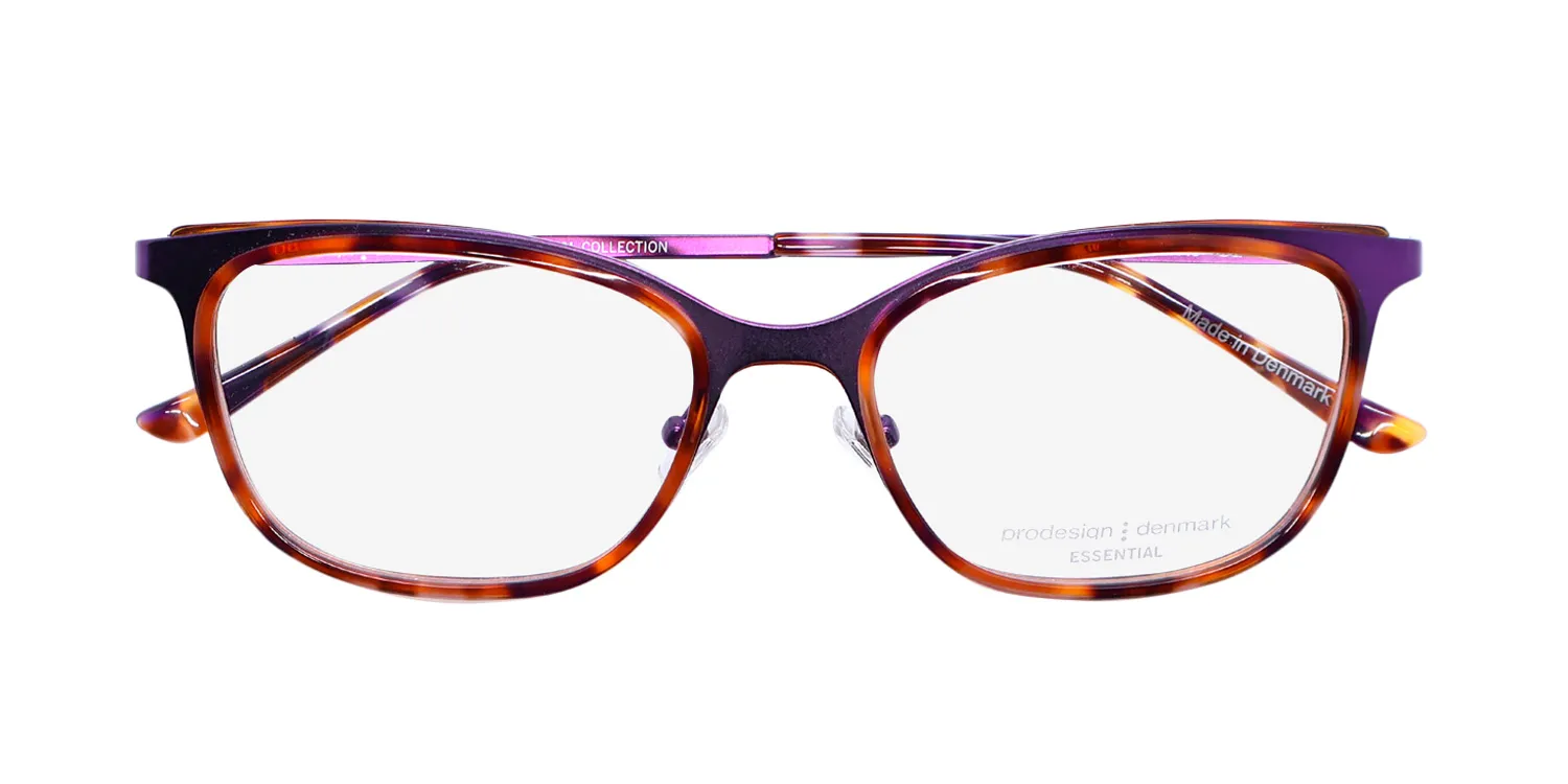 ProDesign Denmark Triple 1 3024 Eyeglasses Purple 51mm Women 2