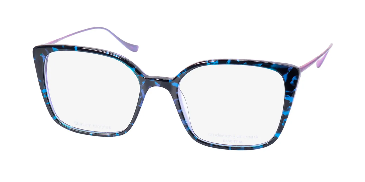 ProDesign Denmark Conical 2 9234 Eyeglasses Teal Tortoise 54mm Women