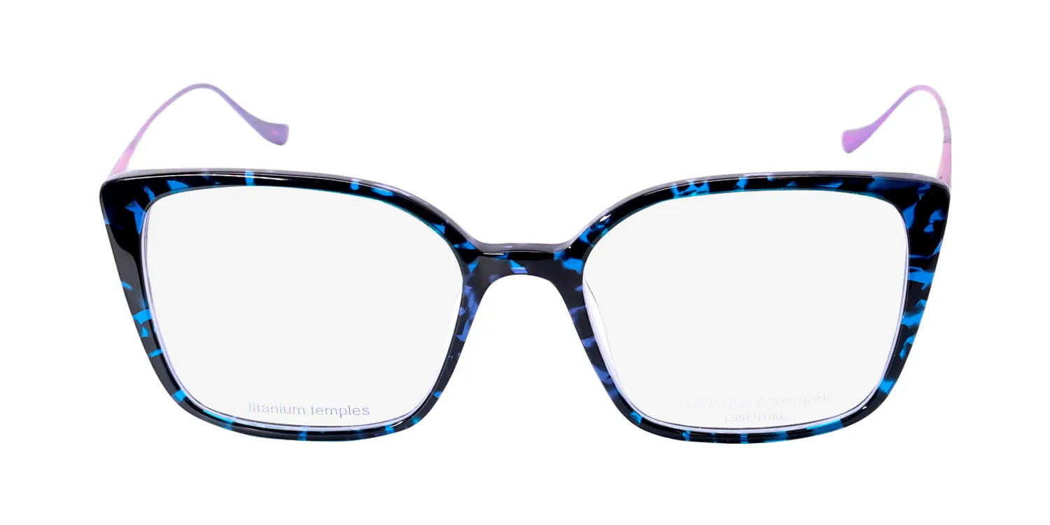 ProDesign Denmark Conical 2 9234 Eyeglasses Teal Tortoise 54mm Women 3