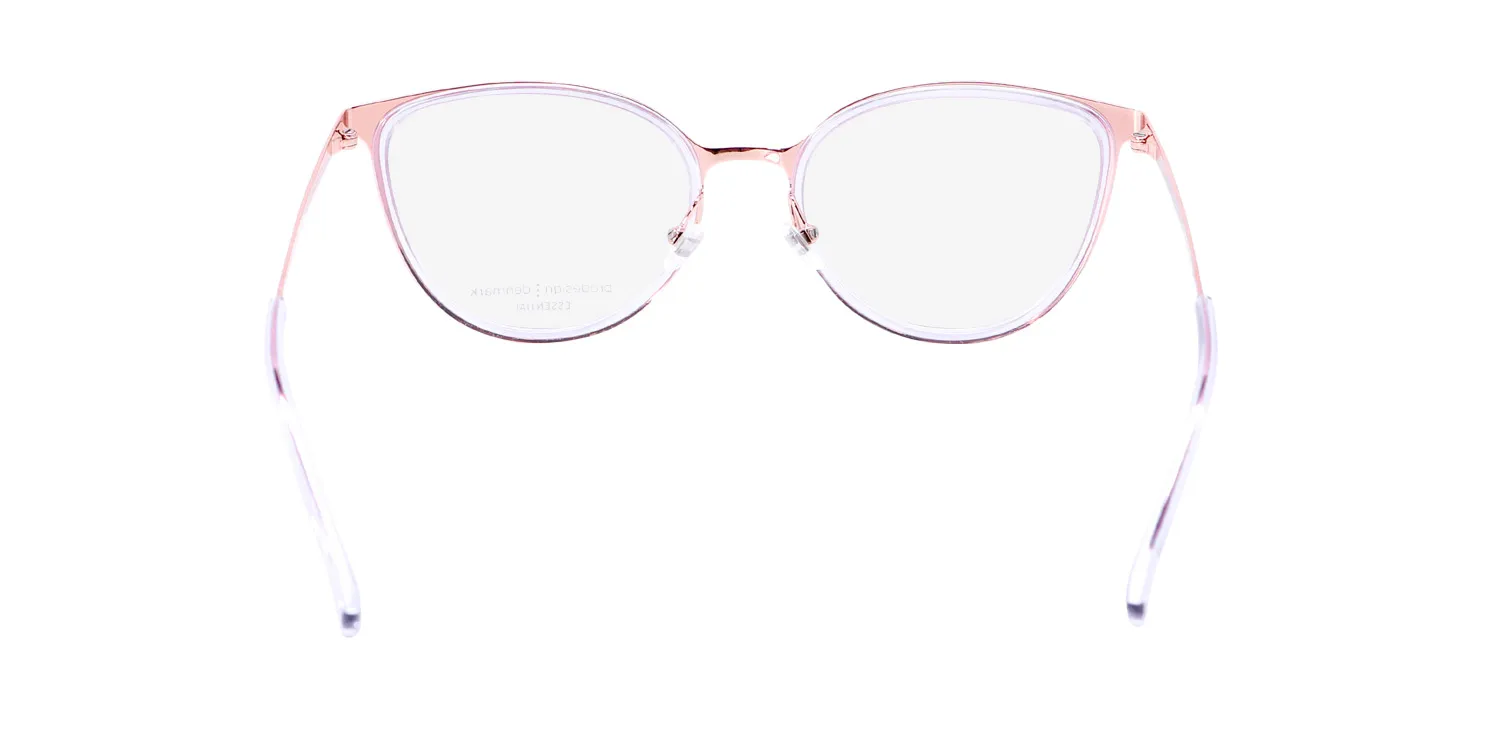 ProDesign Denmark 3185 3512 Eyeglasses Pink Gold 53mm Women 5