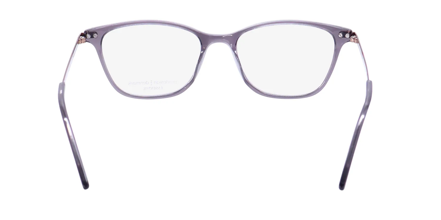 ProDesign Denmark Catch 1 6525 Eyeglasses Grey Crystal 51mm Women 5