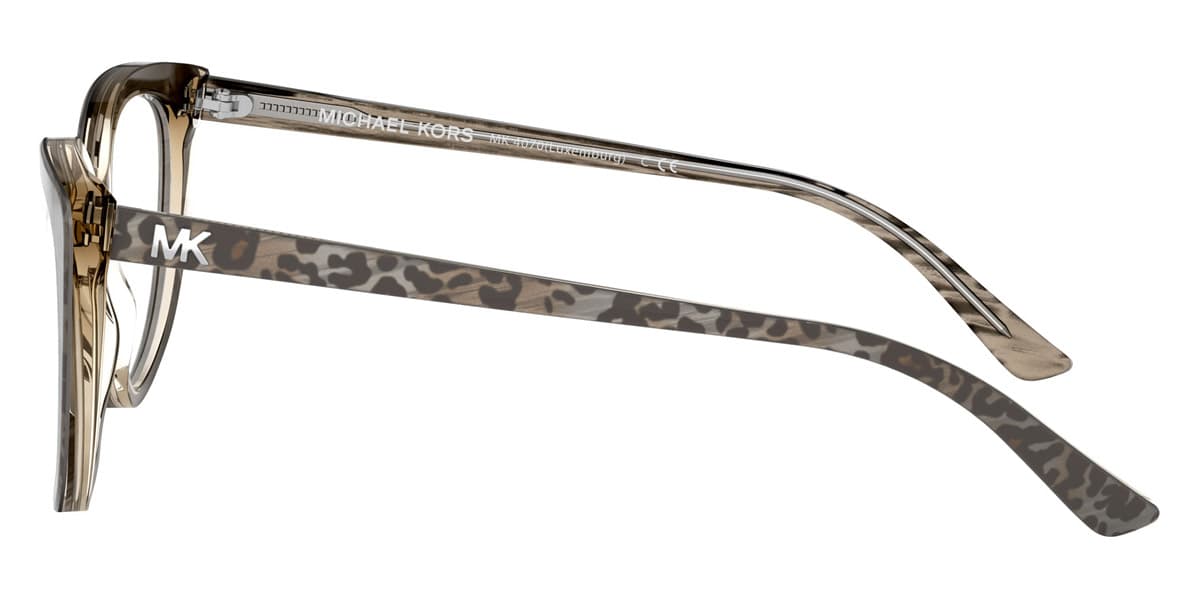 Michael Kors MK4070 Luxemburg 3892 Eyeglasses Leopard 52mm Women 3