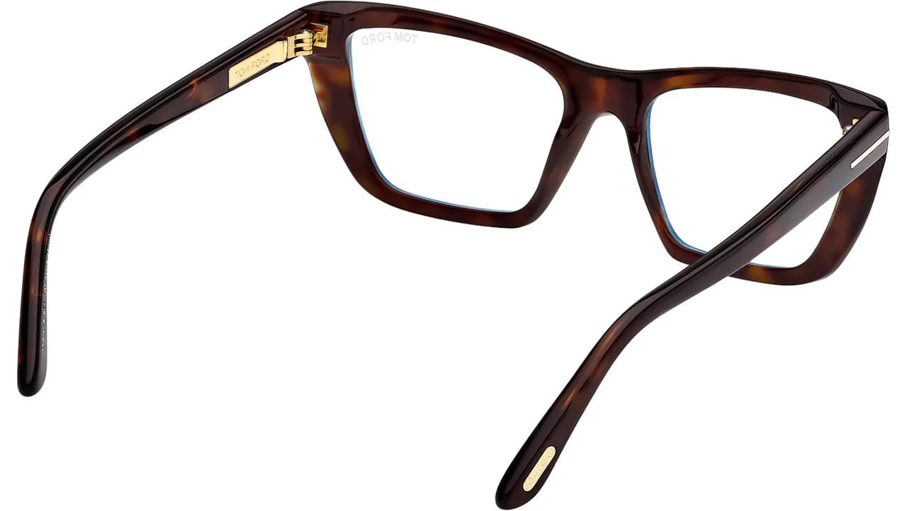 Tom Ford FT6047B 052 Eyeglasses Dark Havana 54mm Women 4