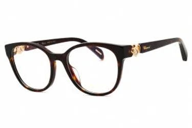 Chopard VCH356S 0909 Eyeglasses Shiny Havana 53mm