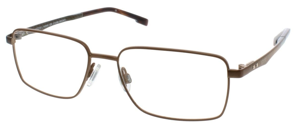 IZOD IZ2098 Eyeglasses Brown 53mm Men