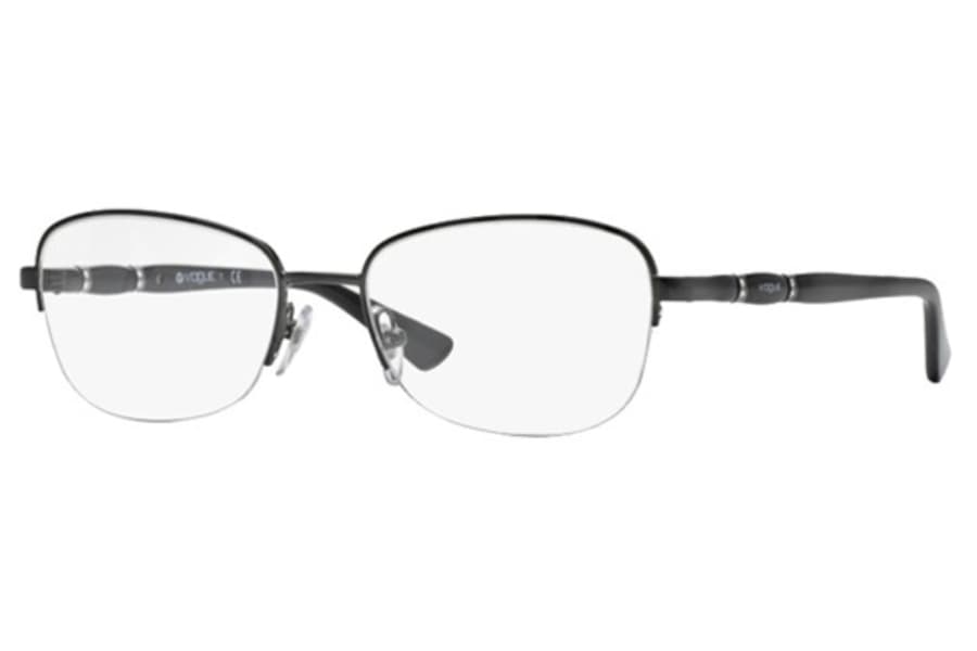 Vogue VO3936B 938 Eyeglasses Black 52mm Women