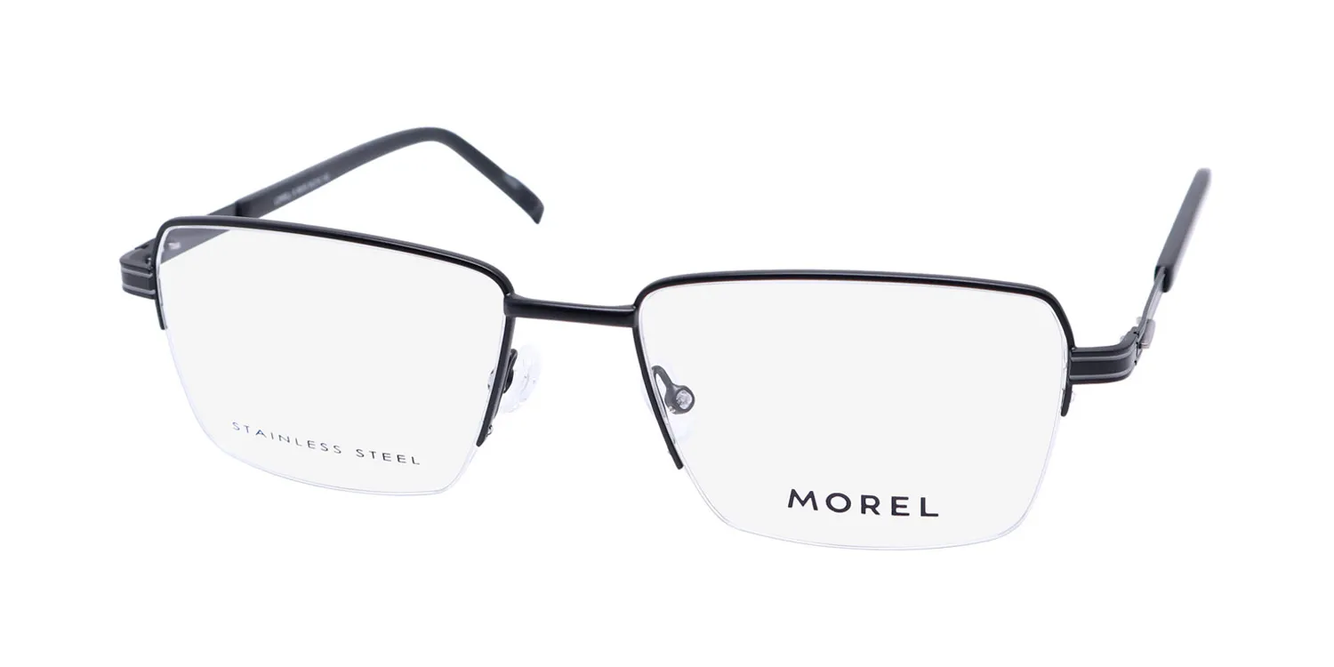 Morel Lowell 6 nn18 Eyeglasses Black 54mm