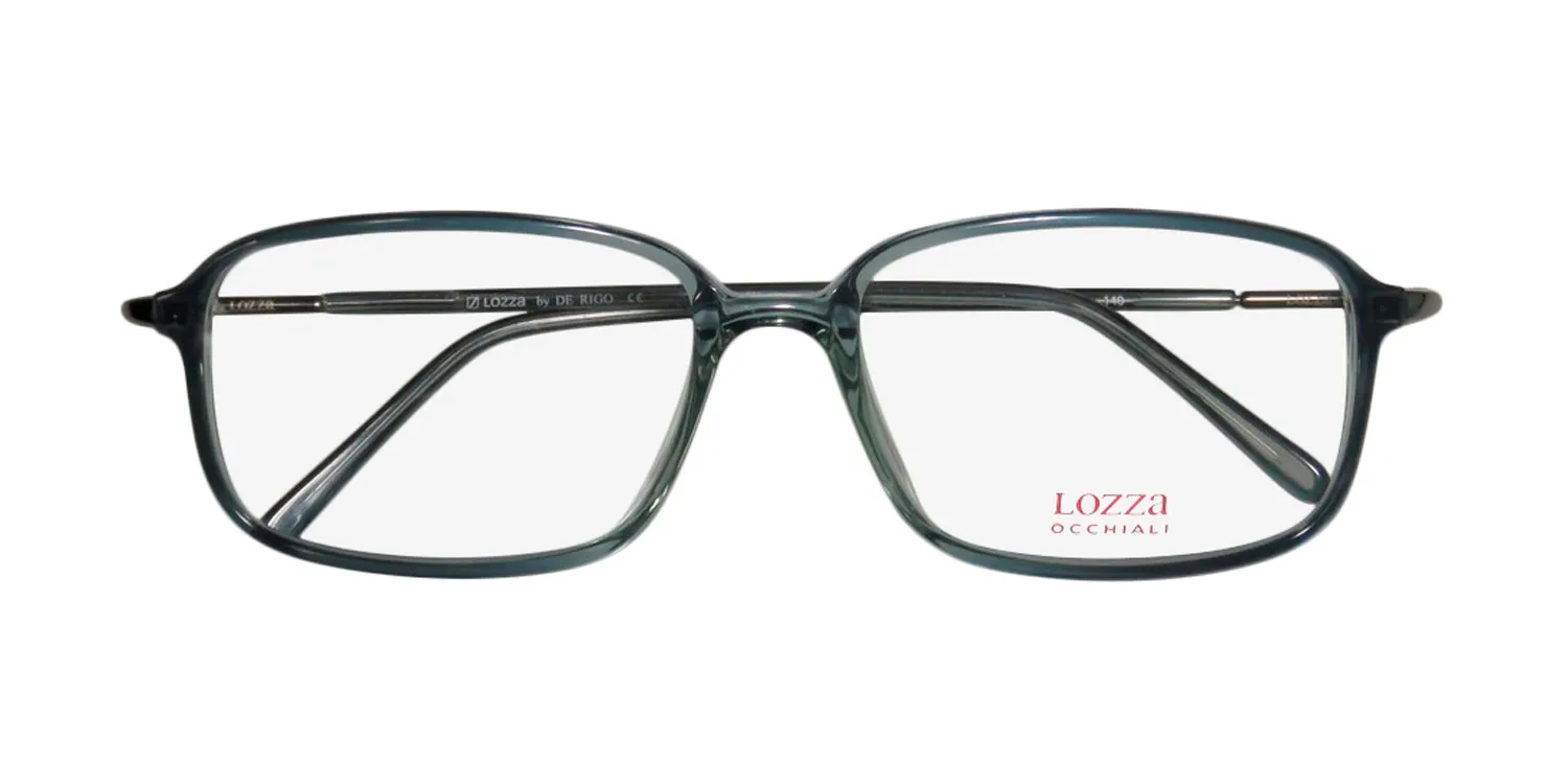 Lozza 1736 n65 Eyeglasses Transparent Blue 55mm 2