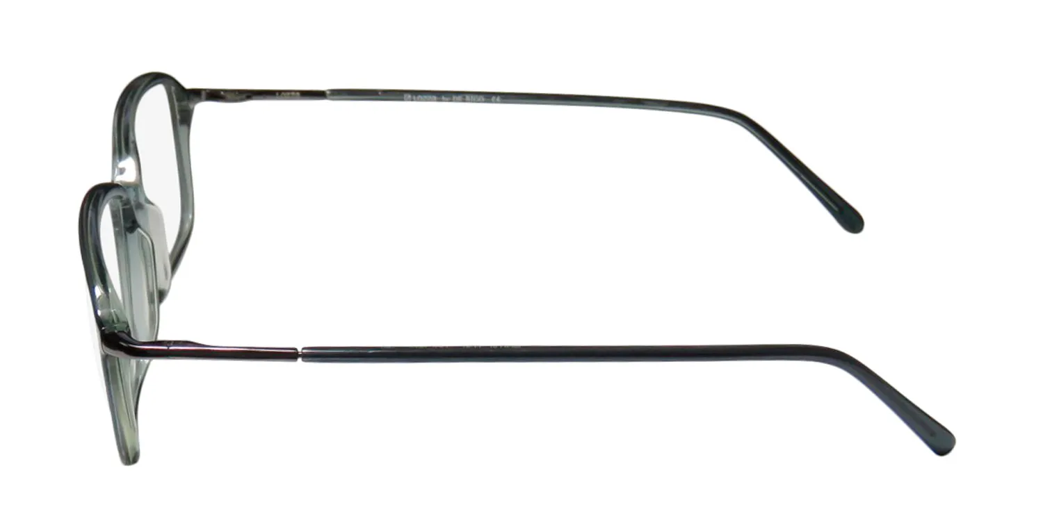 Lozza 1736 n65 Eyeglasses Transparent Blue 55mm 4