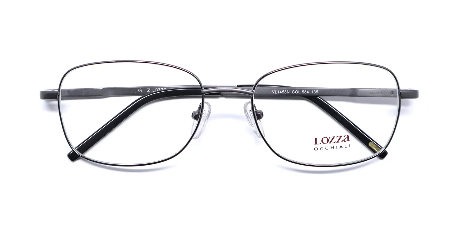 Lozza Vl1458n 584 Eyeglasses Gunmetal 53mm 2