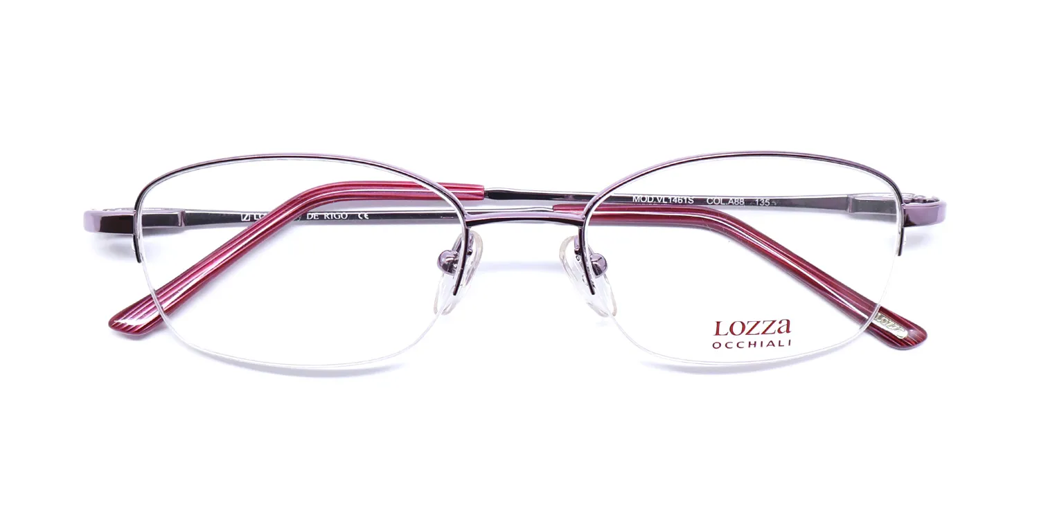 Lozza Vl1461s a88 Eyeglasses Lilac 51mm 2