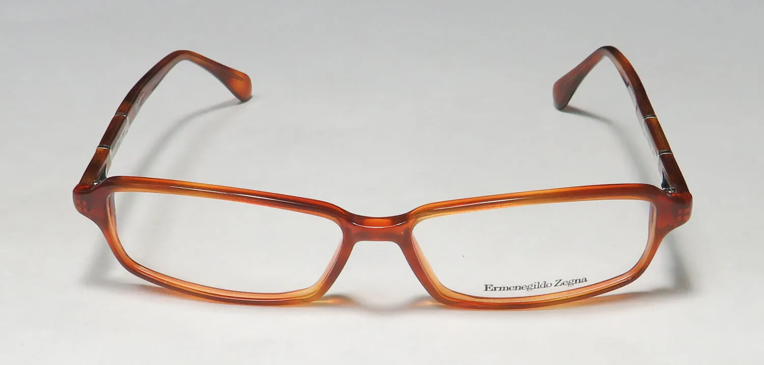 Ermenegildo Zegna 3500 711 Eyeglasses Brown 54mm Unisex 3