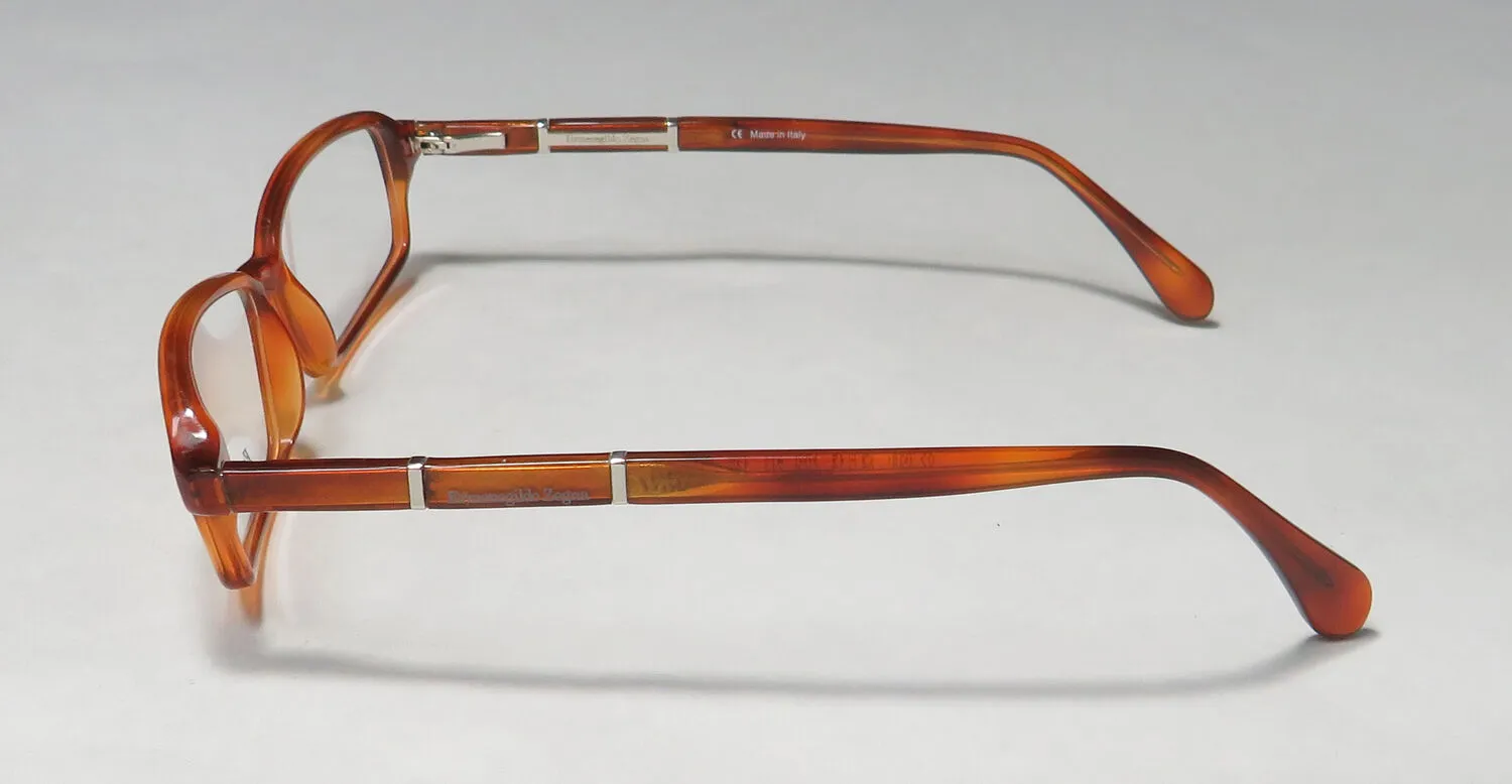 Ermenegildo Zegna 3500 711 Eyeglasses Brown 54mm Unisex 4