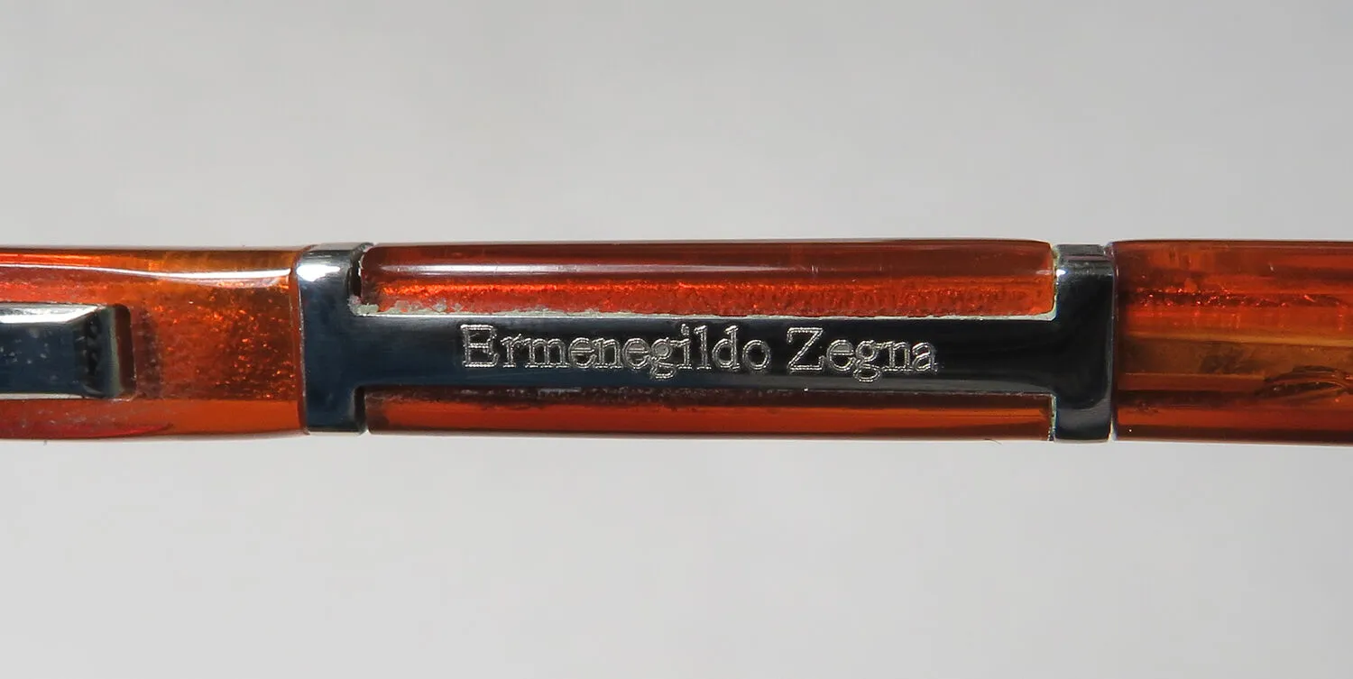 Ermenegildo Zegna 3500 711 Eyeglasses Brown 54mm Unisex 7