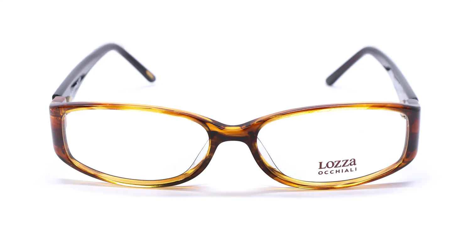 Lozza Vl1802 9ar Eyeglasses Brown 53mm 3