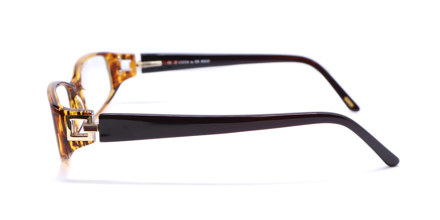 Lozza Vl1802 9ar Eyeglasses Brown 53mm 4