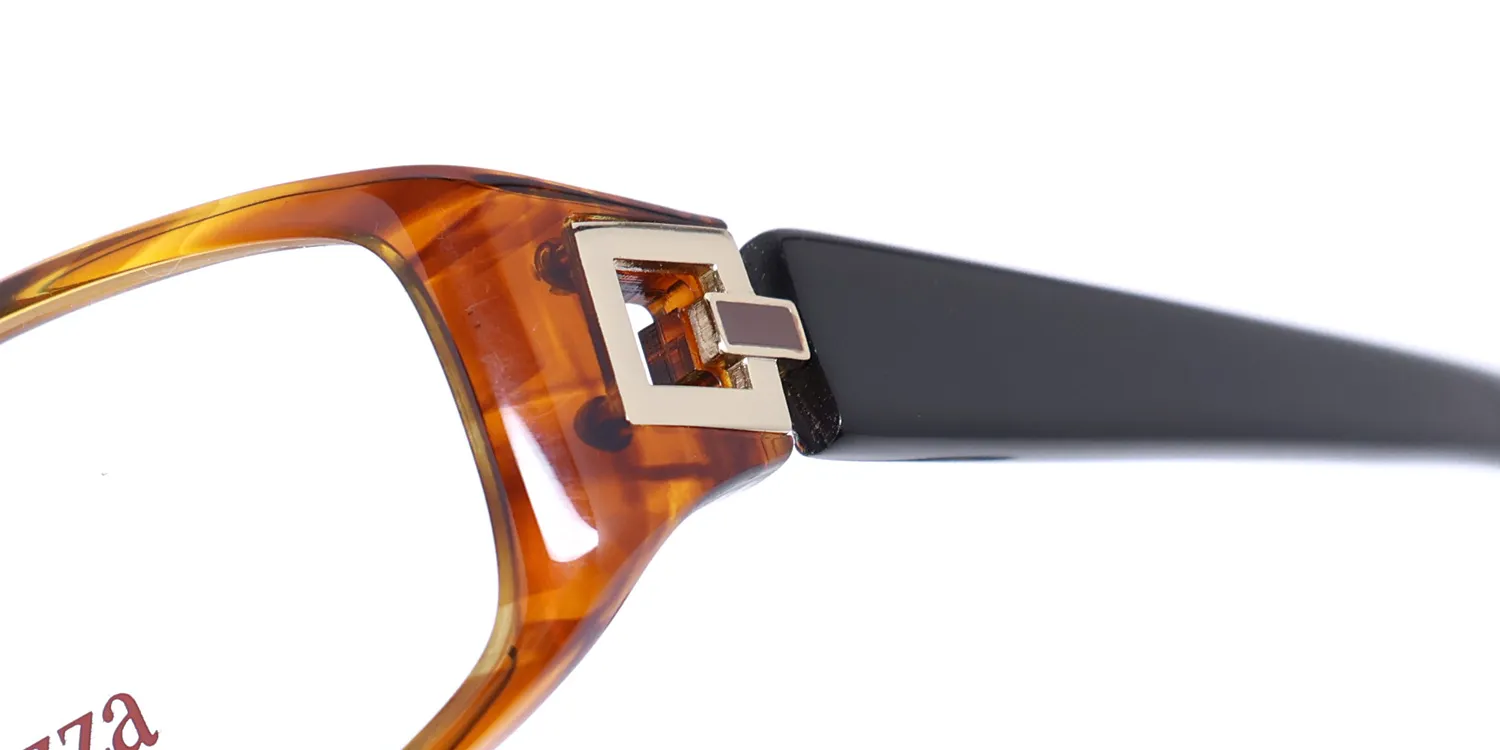 Lozza Vl1802 9ar Eyeglasses Brown 53mm 6