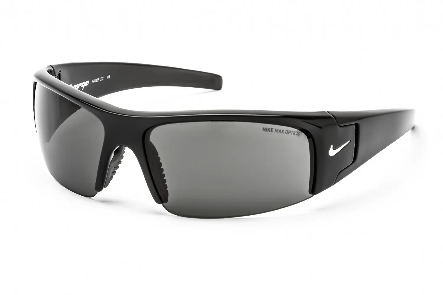 Nike EV0325 DIVERGE 002 Sunglasses Shiny Black 64mm Men
