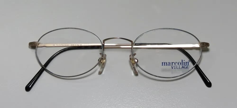 Marcolin Village 38 449 Eyeglasses Gold 48mm Unisex 2