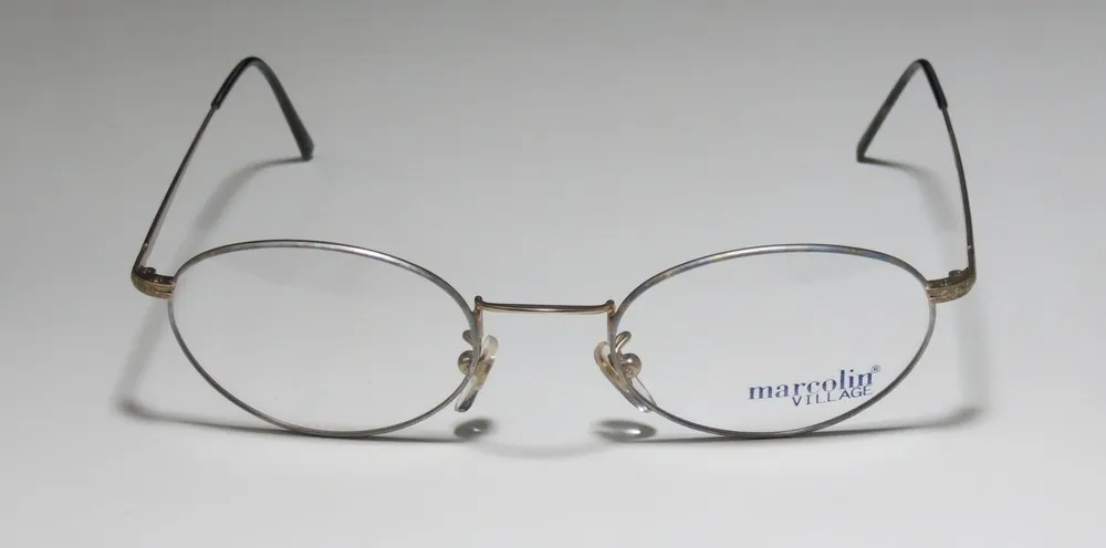 Marcolin Village 38 449 Eyeglasses Gold 48mm Unisex 3