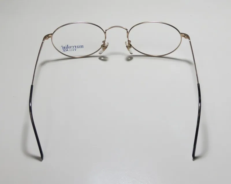 Marcolin Village 38 449 Eyeglasses Gold 48mm Unisex 5
