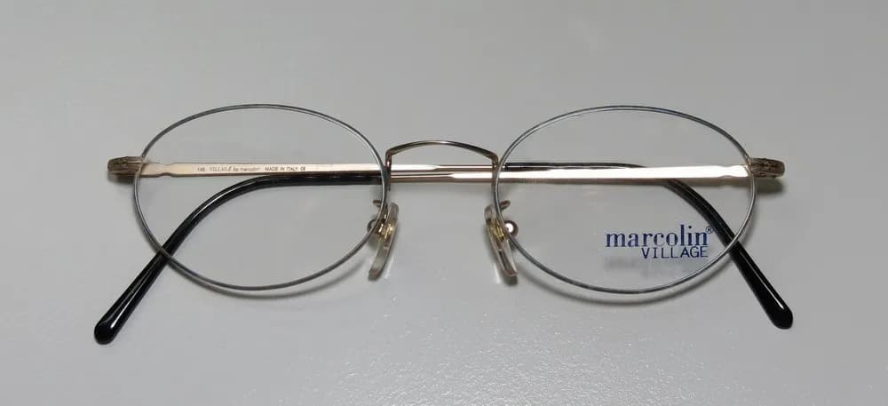 Marcolin Village 38 449 Eyeglasses Gold 50mm Unisex 2