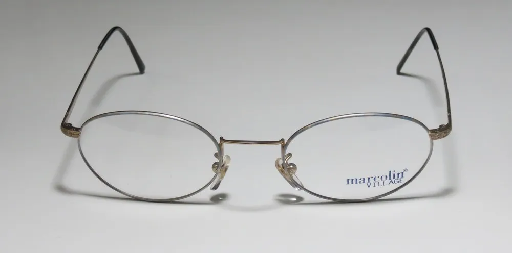 Marcolin Village 38 449 Eyeglasses Gold 50mm Unisex 3