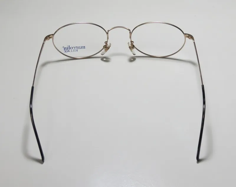 Marcolin Village 38 449 Eyeglasses Gold 50mm Unisex 5