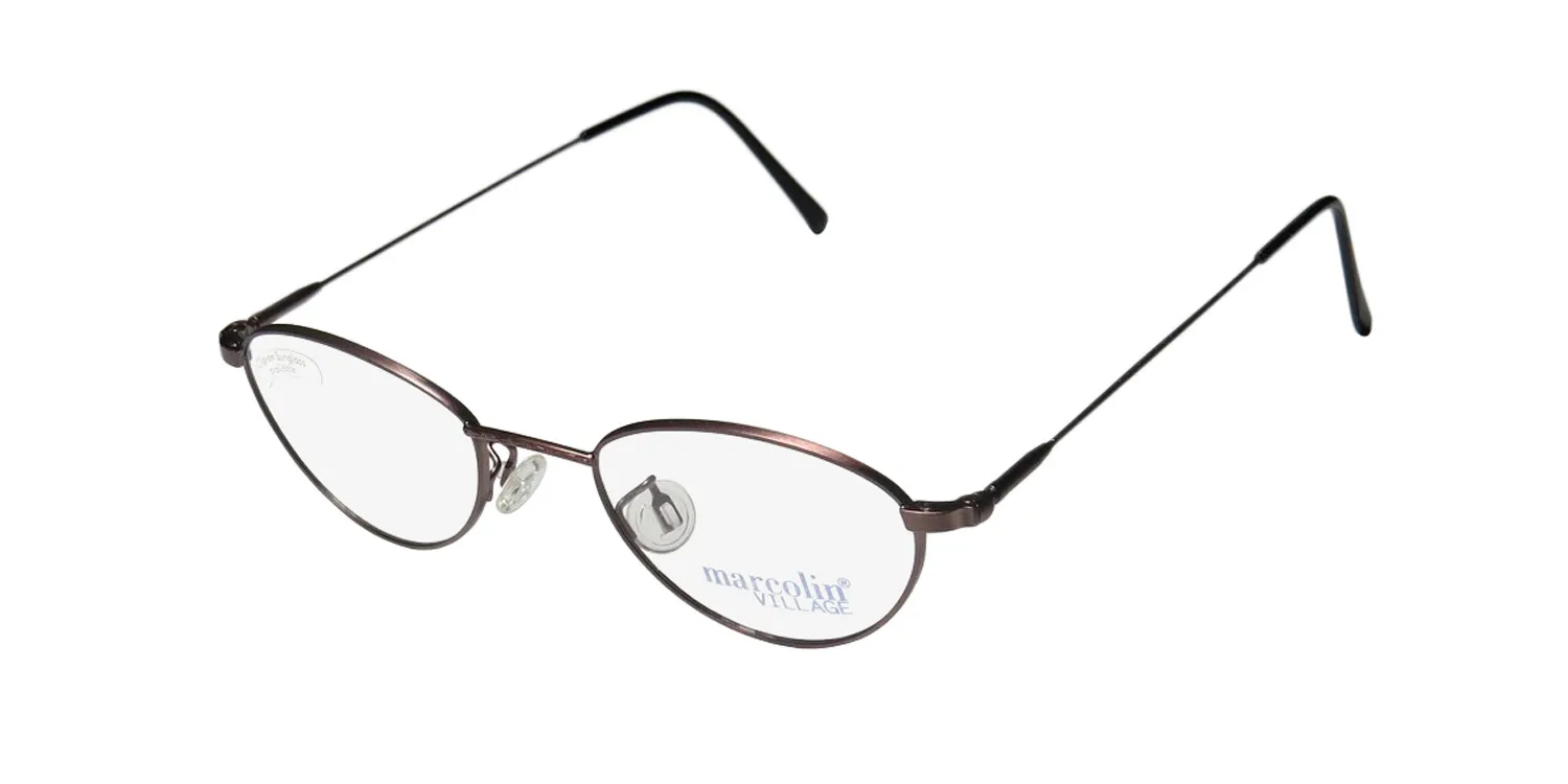Marcolin Village 47 6395 054 Eyeglasses Brown 45mm Unisex