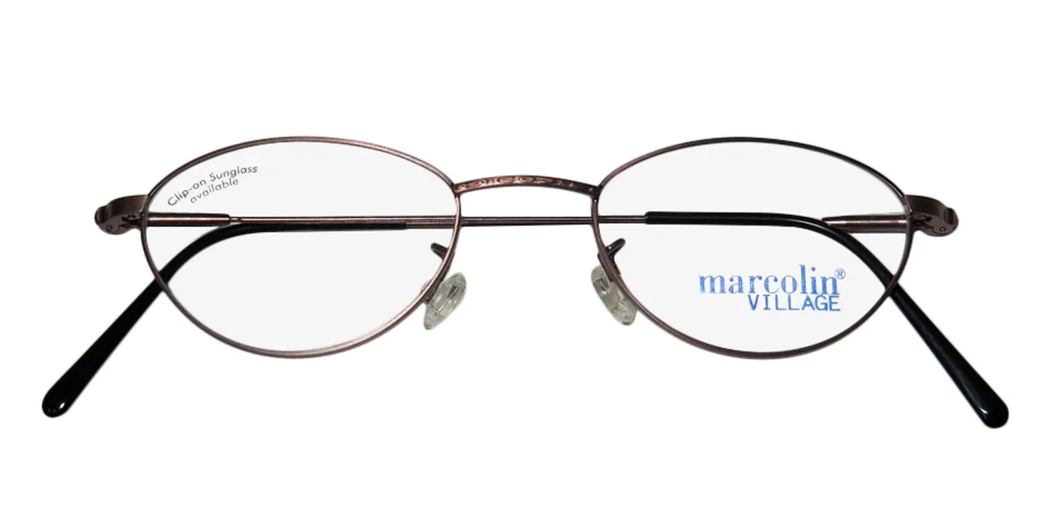 Marcolin Village 47 6395 54 Eyeglasses Brown 45mm Unisex 2