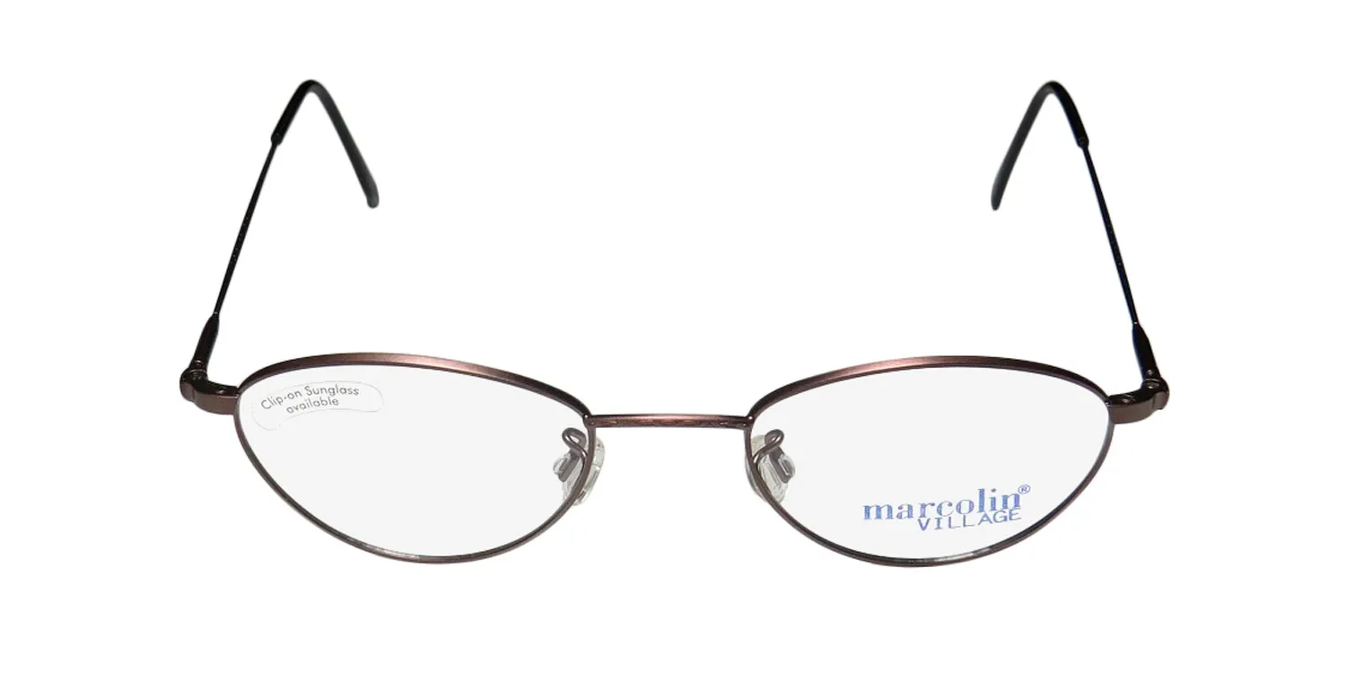 Marcolin Village 47 6395 54 Eyeglasses Brown 45mm Unisex 3