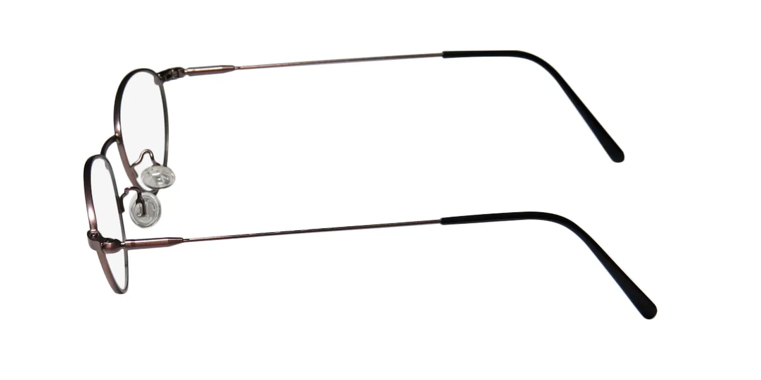 Marcolin Village 47 6395 54 Eyeglasses Brown 45mm Unisex 4