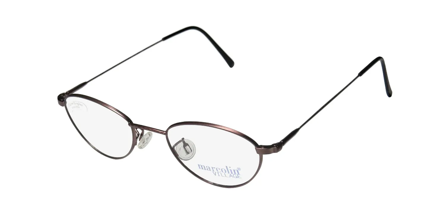 Marcolin Village 47 6395 054 Eyeglasses Brown 47mm Unisex